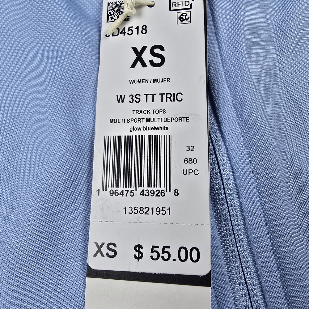 Adidas, NWT, XS, Women's Track Top Jacket - Picture 9 of 9